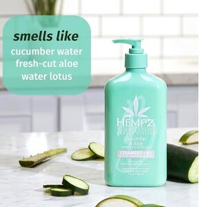 Hempz Green Cucumber & Aloe Moisturizer